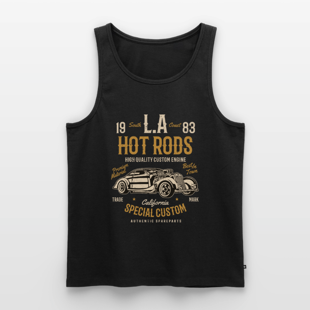 Männer Premium Tank Top - Schwarz