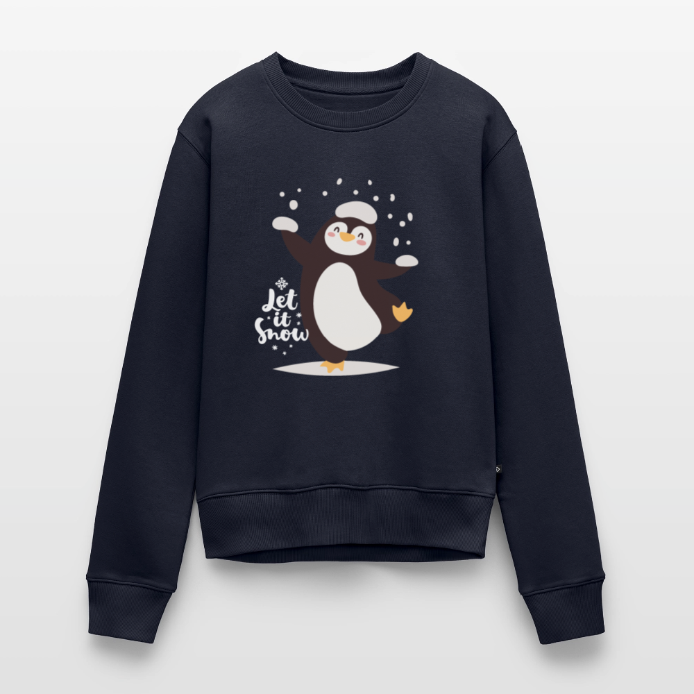 Frauen Premium Pullover - Navy