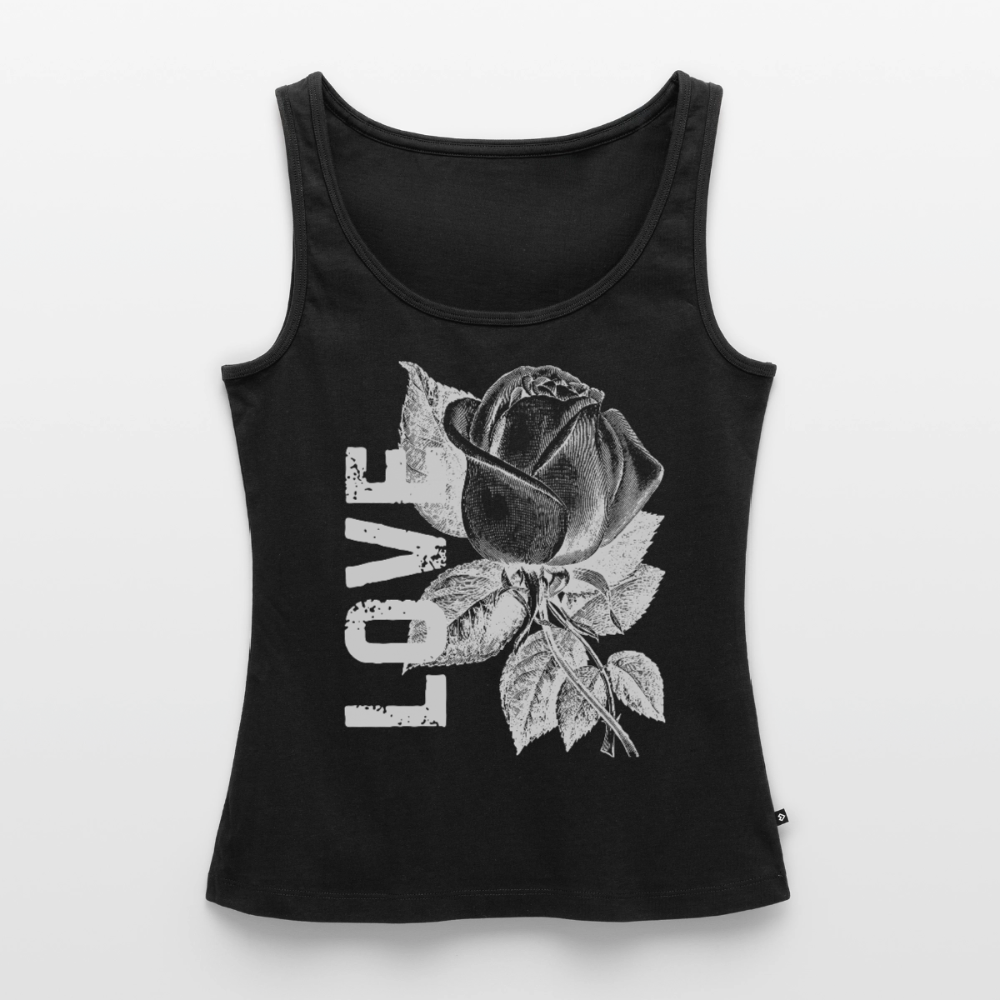 Frauen Premium Tank Top - Schwarz