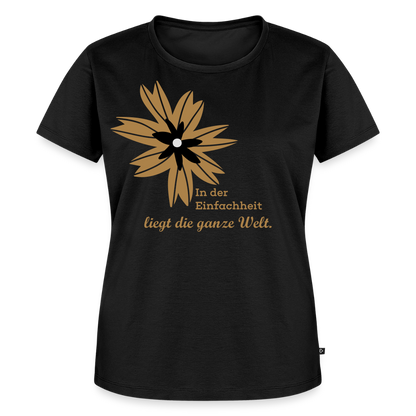 Frauen Premium T-Shirt - Schwarz