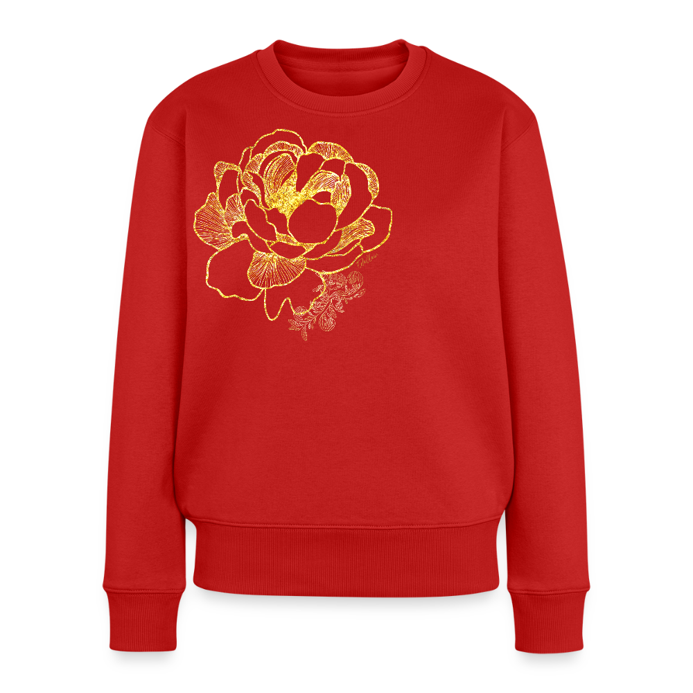 Frauen Premium Pullover - Rot