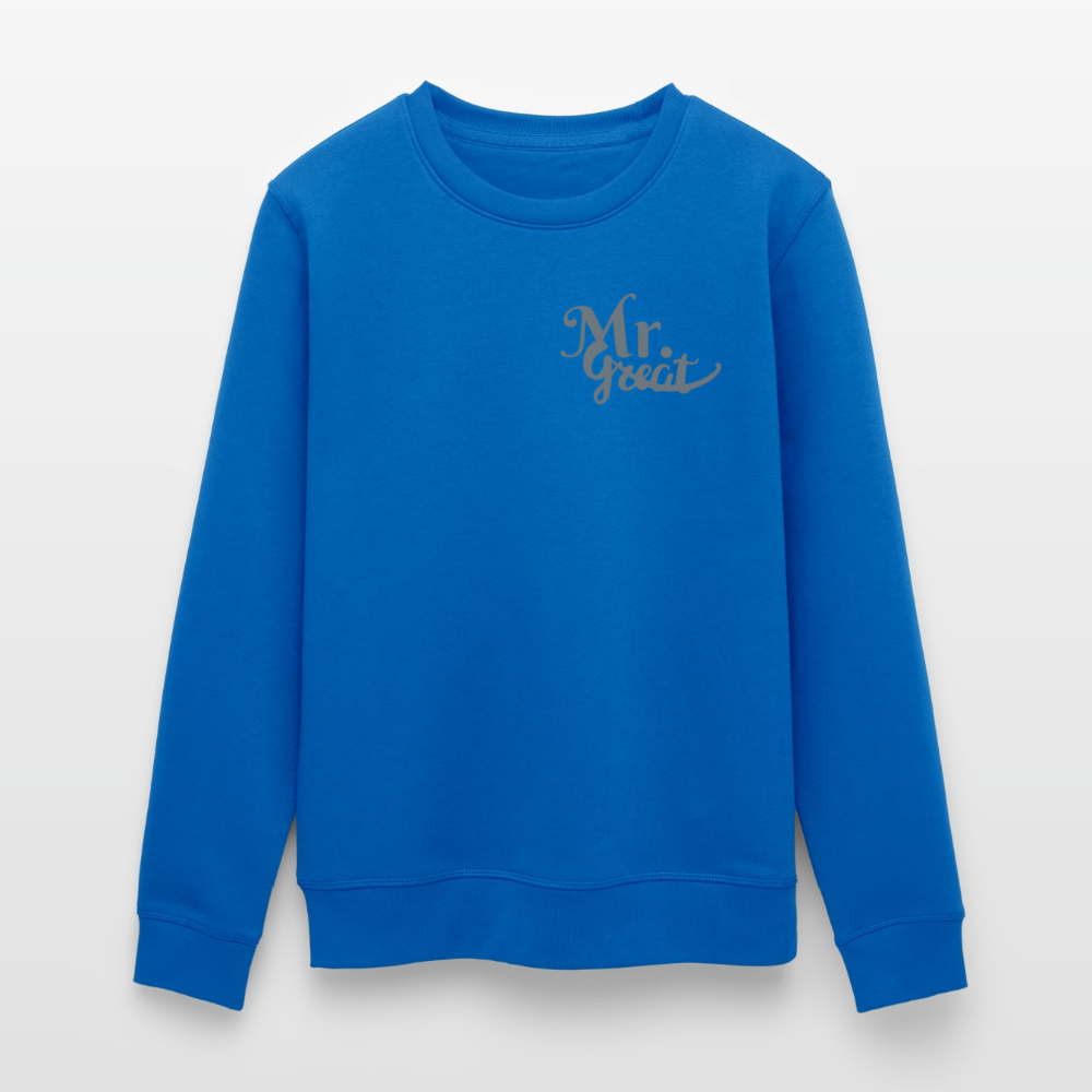 Unisex Bio-Sweatshirt ROLLER - Königsblau