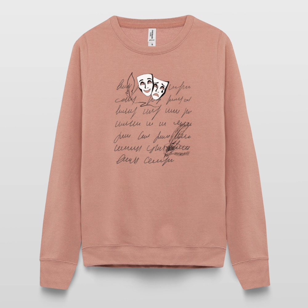 Frauen Sweatshirt - Altrosa