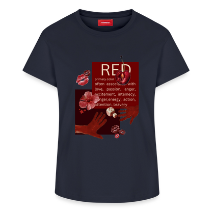 Frauen Supima Cotton T-Shirt - Navy