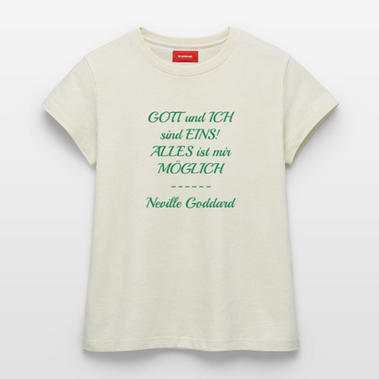 Frauen Supima Cotton T-Shirt - Naturweiß
