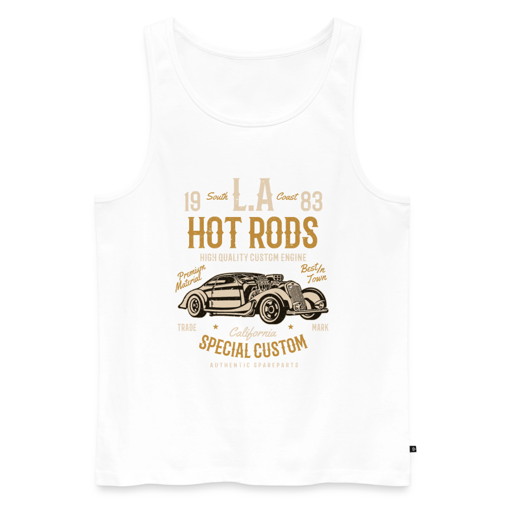 Männer Premium Tank Top - Weiß
