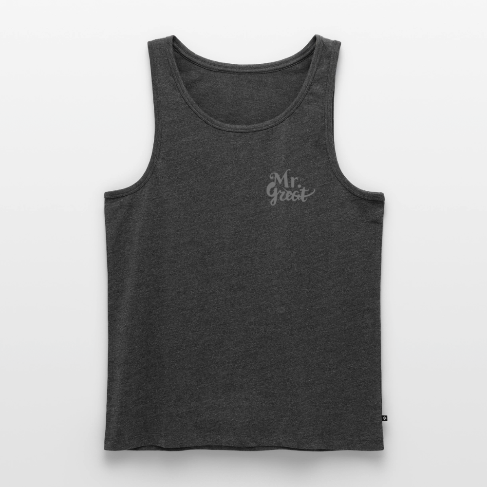 Männer Premium Tank Top - Anthrazit meliert