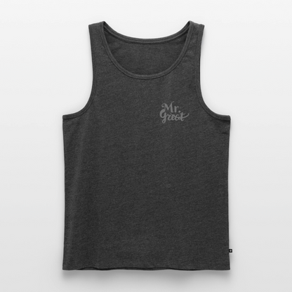 Männer Premium Tank Top - Anthrazit meliert