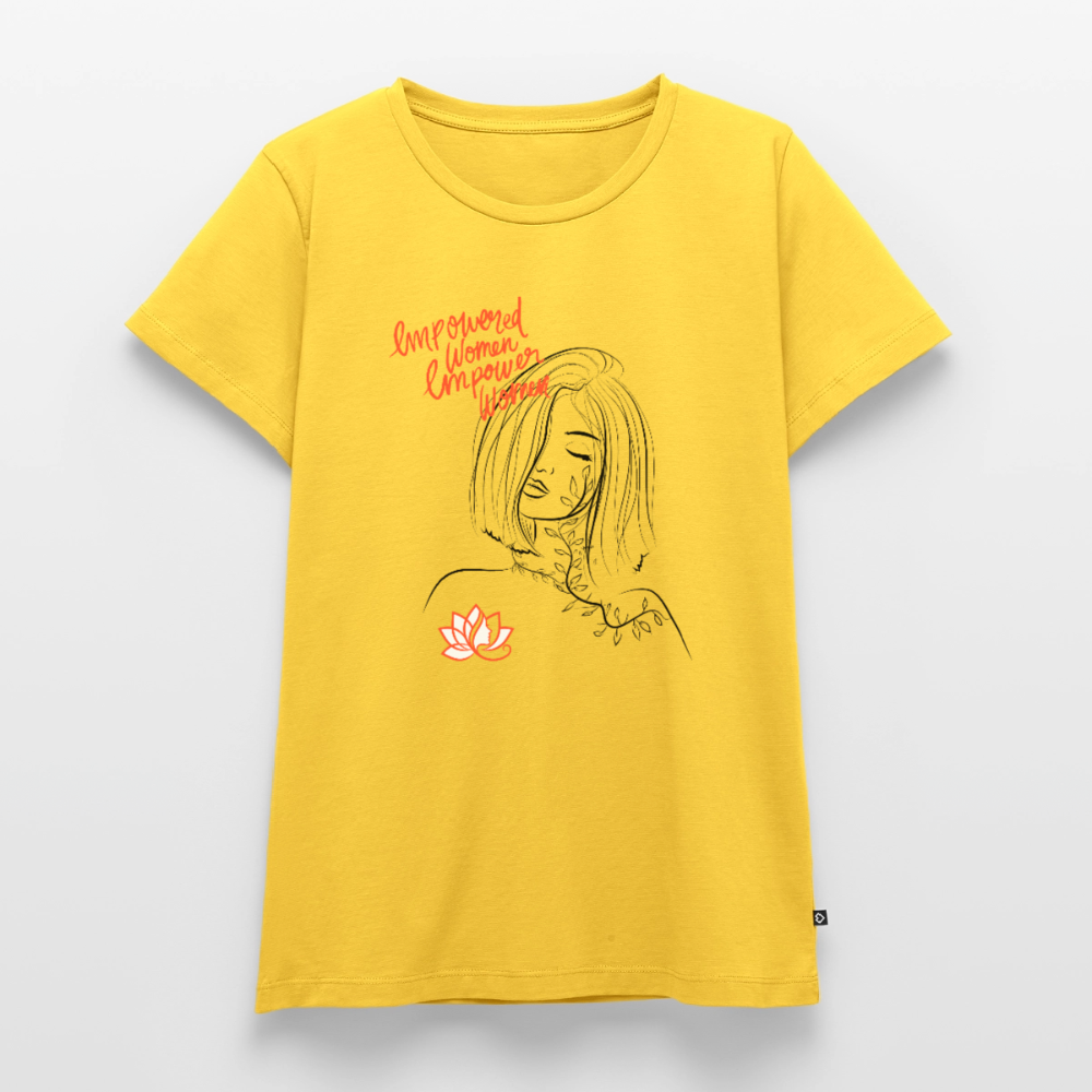 Frauen Premium T-Shirt - Gelb