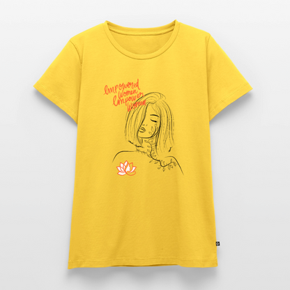 Frauen Premium T-Shirt - Gelb