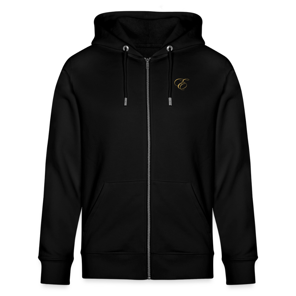 Unisex Bio-Kapuzenjacke CULTIVATOR - Schwarz