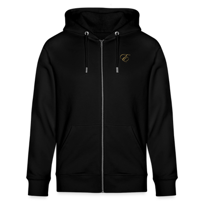 Unisex Bio-Kapuzenjacke CULTIVATOR - Schwarz