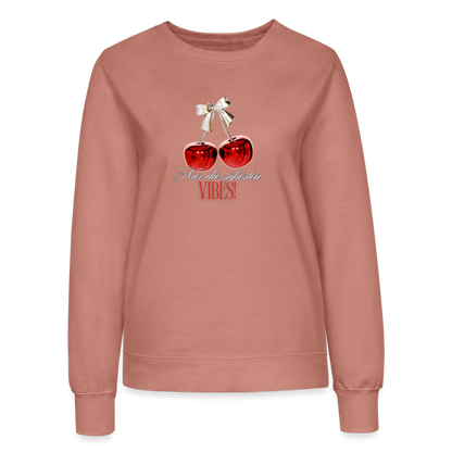 Frauen Sweatshirt - Altrosa