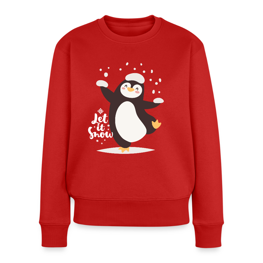 Frauen Premium Pullover - Rot