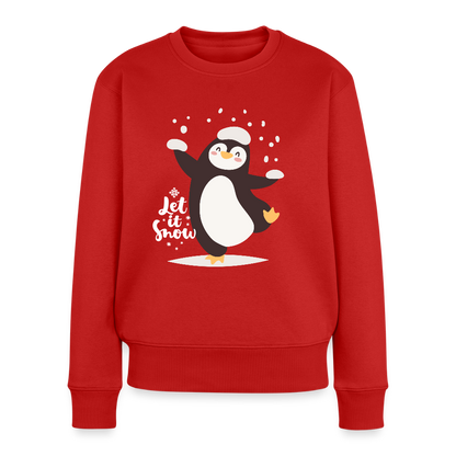 Frauen Premium Pullover - Rot