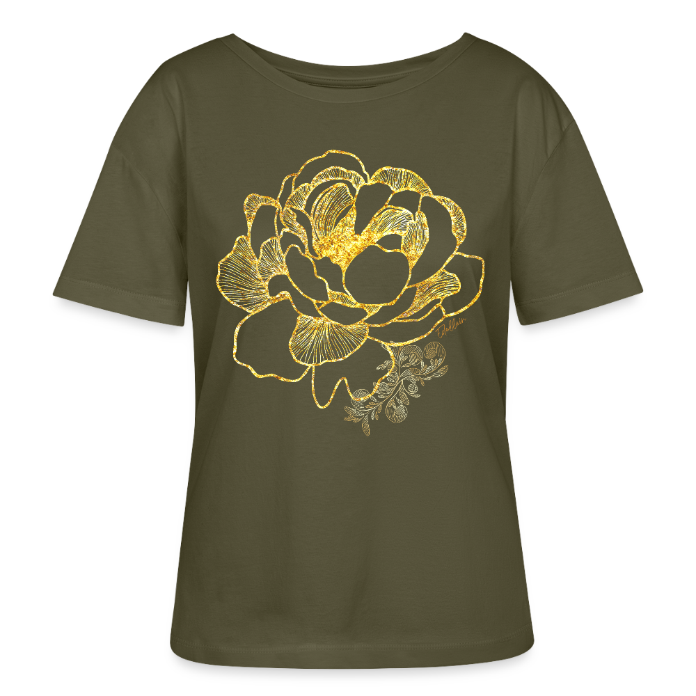 Stanley/Stella Relaxed Rundhals Frauen Bio-T-Shirt SERENA - Khaki