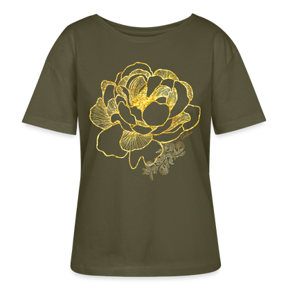 Stanley/Stella Relaxed Rundhals Frauen Bio-T-Shirt SERENA - Khaki