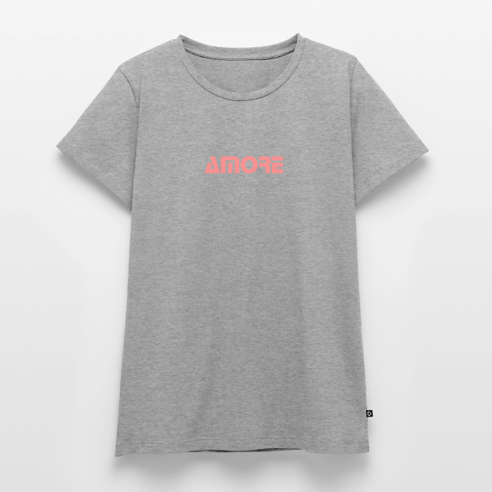 Frauen Premium T-Shirt - Grau meliert