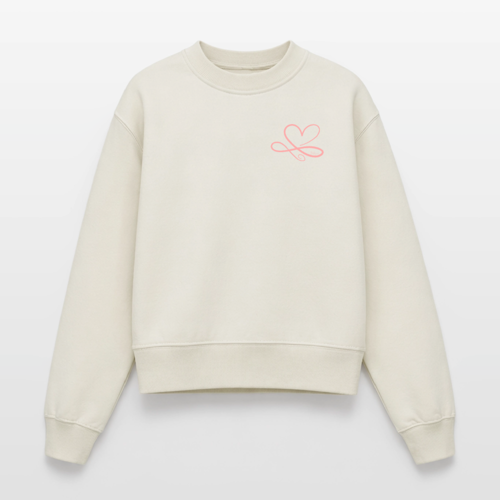 Relaxed Frauen Organic Sweatshirt - Naturweiß