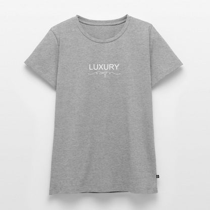 Frauen Premium T-Shirt - Grau meliert