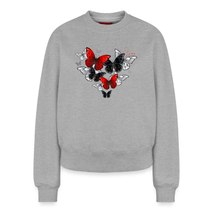 Relaxed Frauen Organic Sweatshirt - Grau meliert