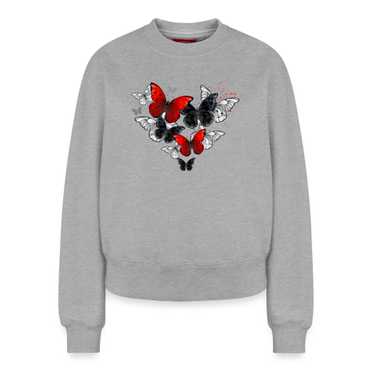Relaxed Frauen Organic Sweatshirt - Grau meliert