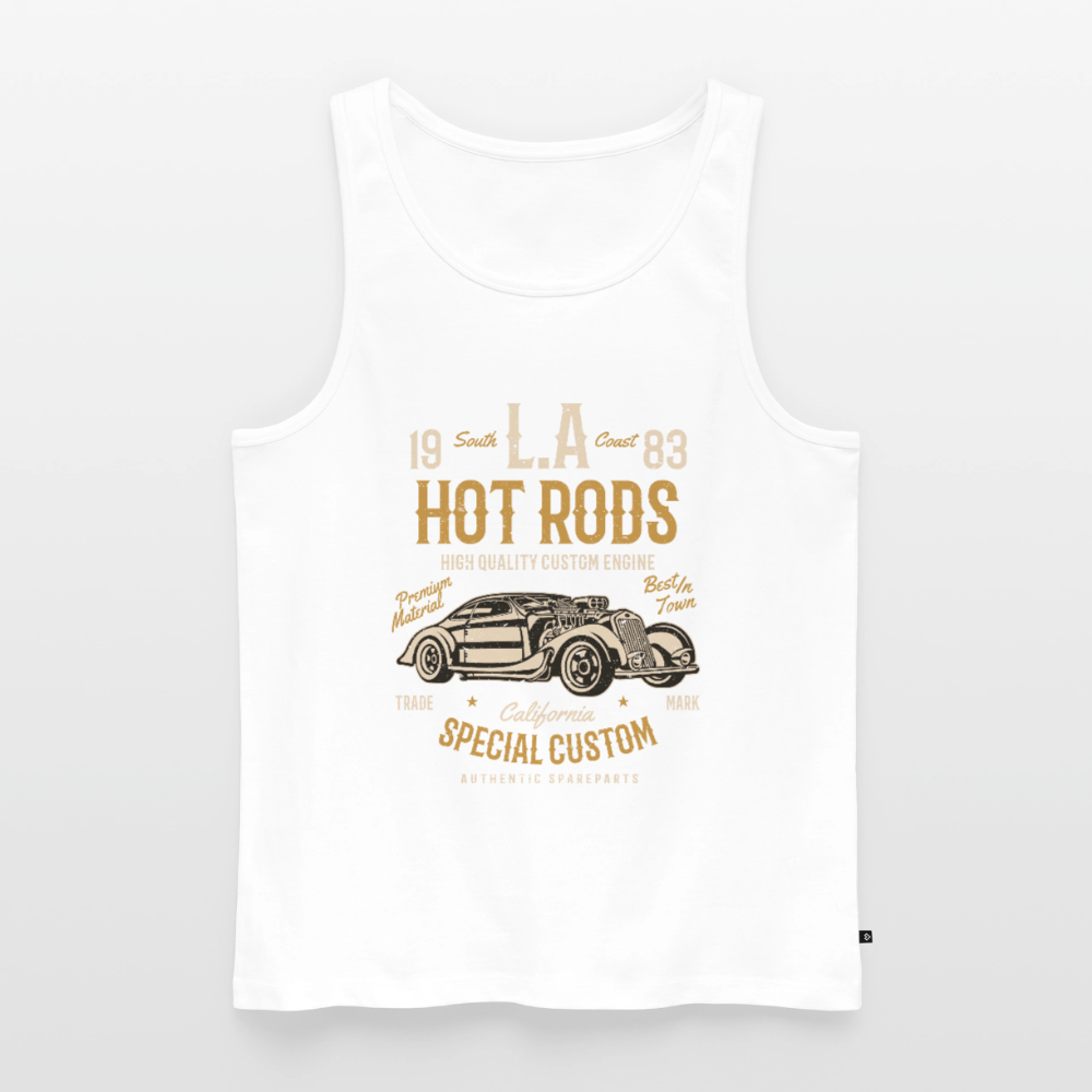 Männer Premium Tank Top - Weiß