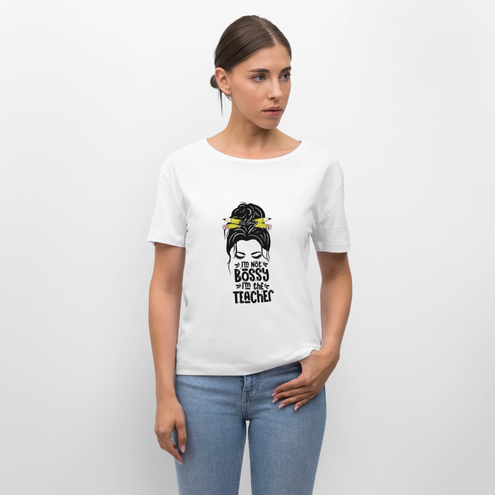 Stanley/Stella Relaxed Rundhals Frauen Bio-T-Shirt SERENA - Weiß