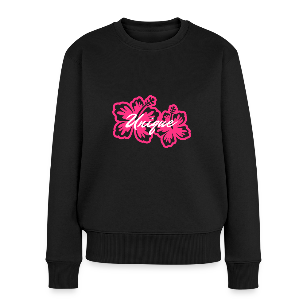 Frauen Premium Pullover - Schwarz