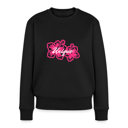 Frauen Premium Pullover - Schwarz