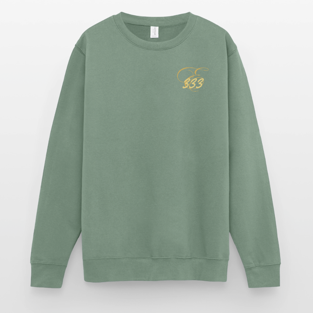 Unisex Pullover - Graugrün