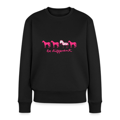 Frauen Premium Pullover - Schwarz