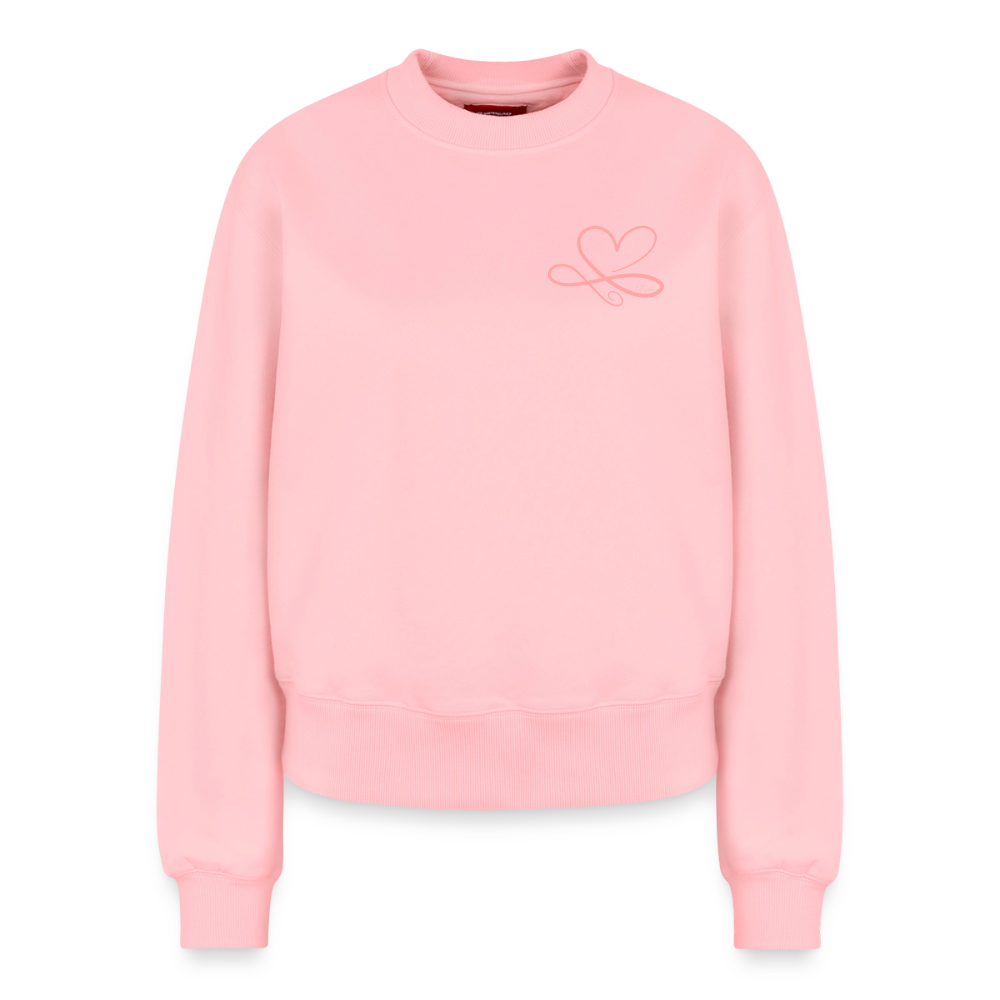 Relaxed Frauen Organic Sweatshirt - Rosa