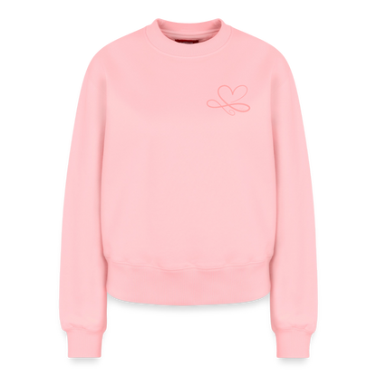 Relaxed Frauen Organic Sweatshirt - Rosa