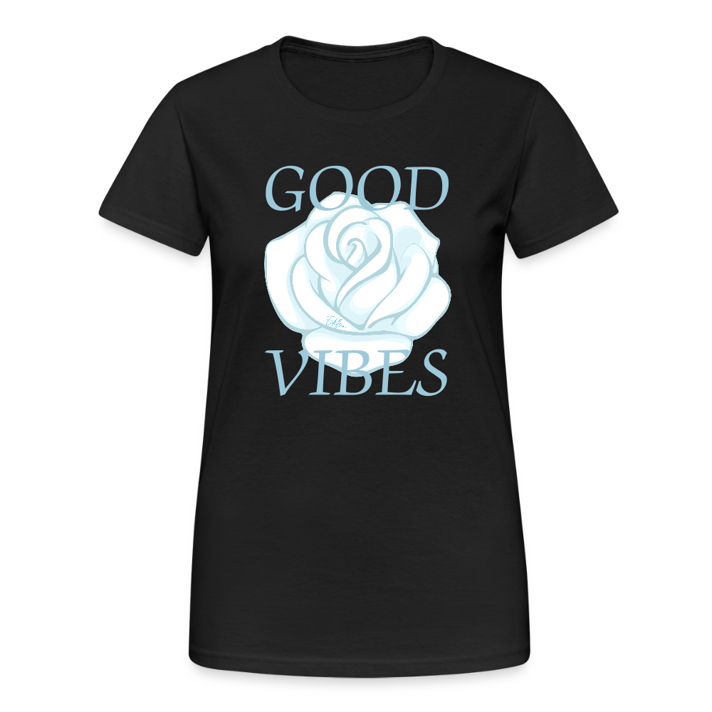 Frauen Gildan Heavy T-Shirt - Schwarz