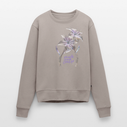 Frauen Premium Pullover - Taupe