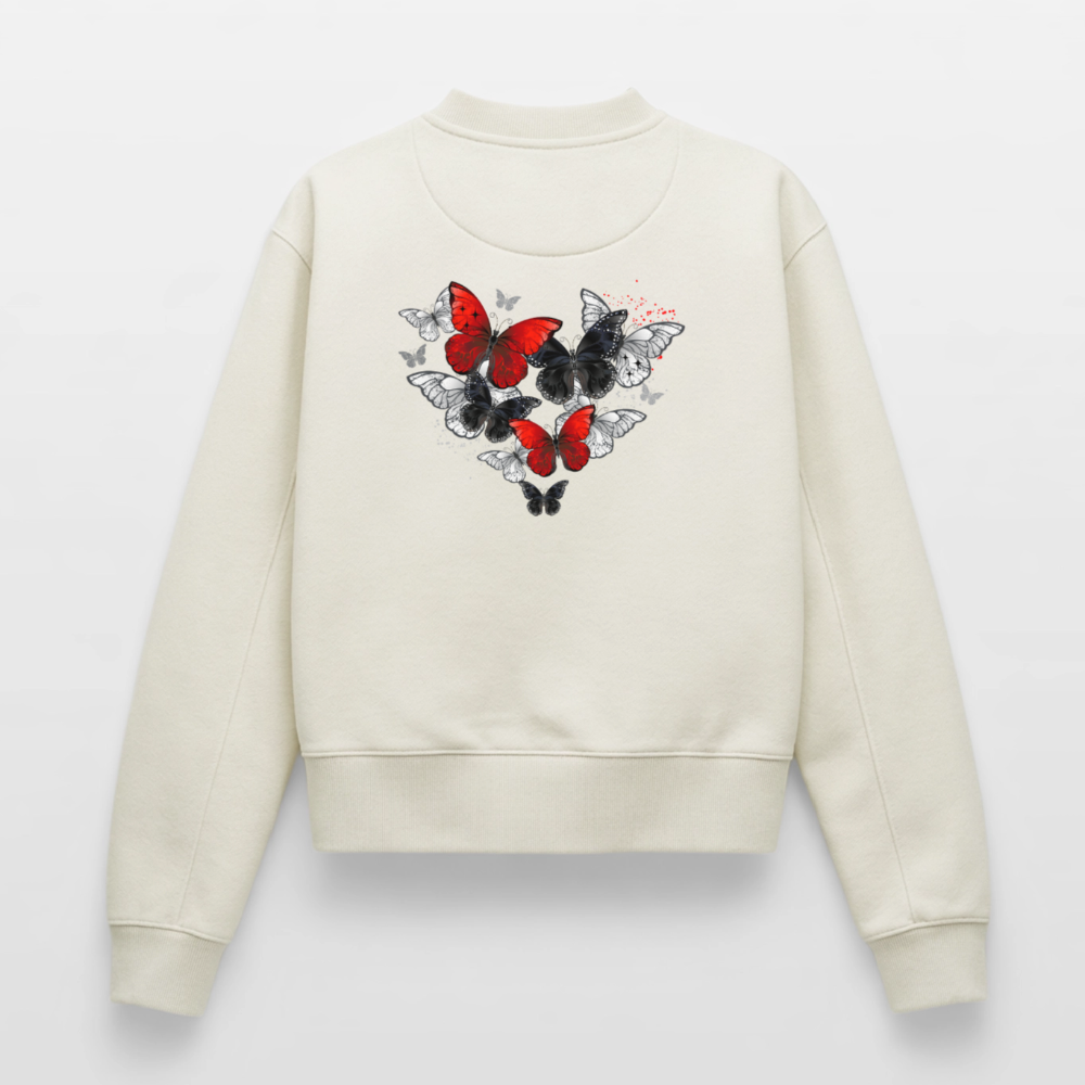 Relaxed Frauen Organic Sweatshirt - Naturweiß