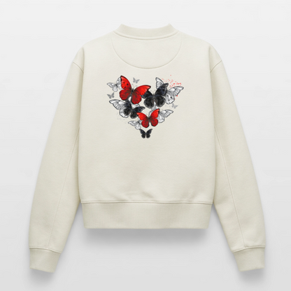 Relaxed Frauen Organic Sweatshirt - Naturweiß