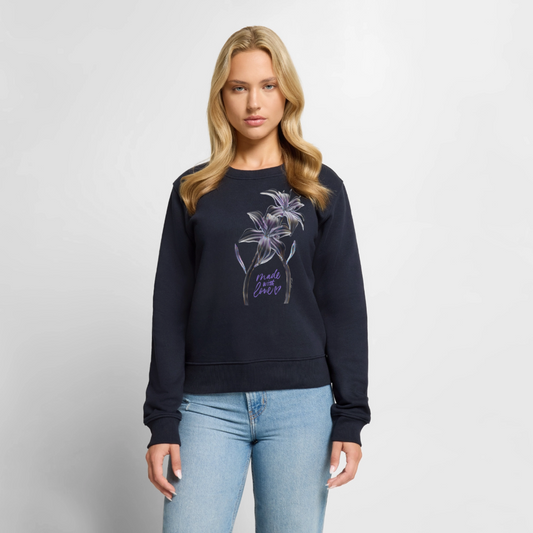 Frauen Premium Pullover - Navy