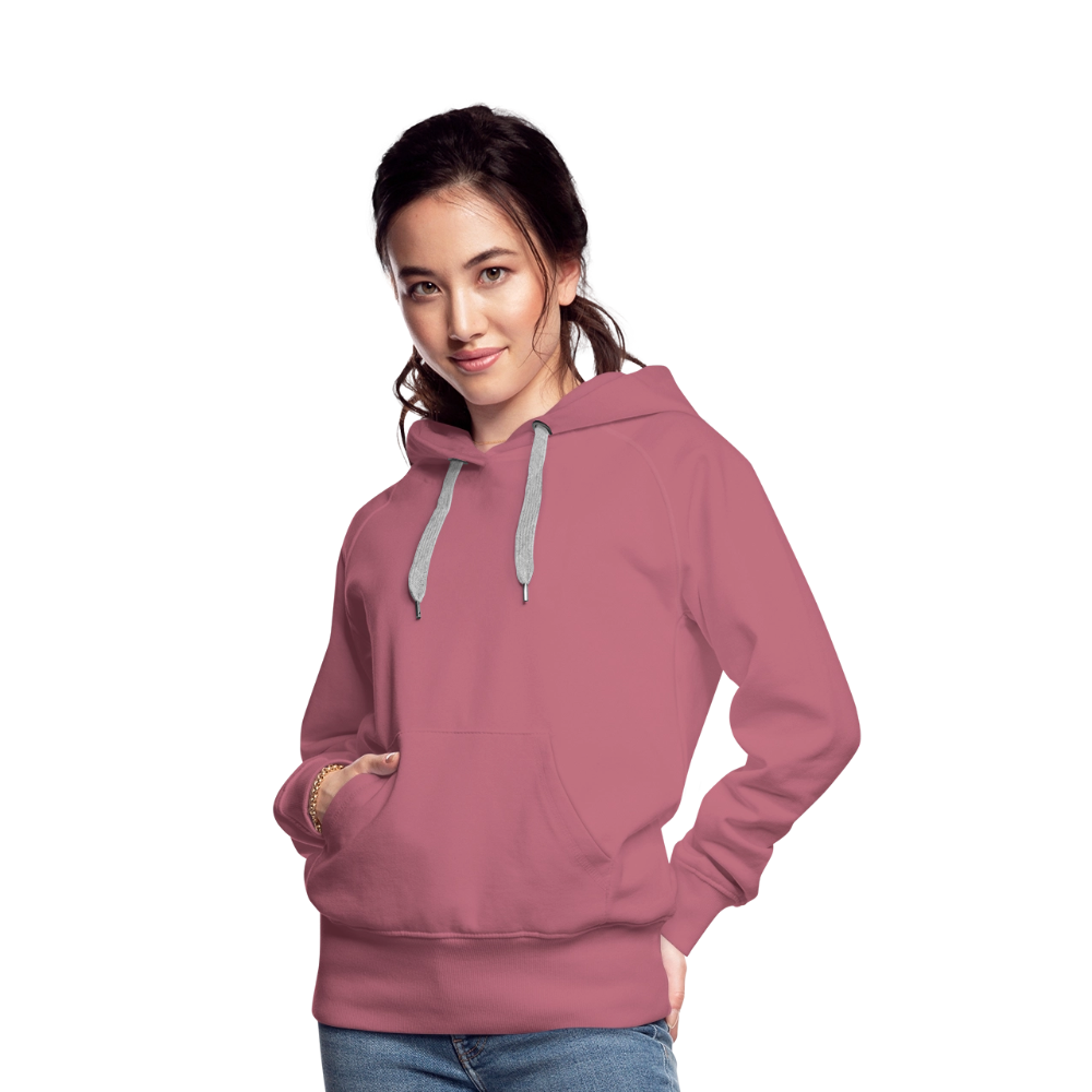 Frauen Premium Hoodie - Malve