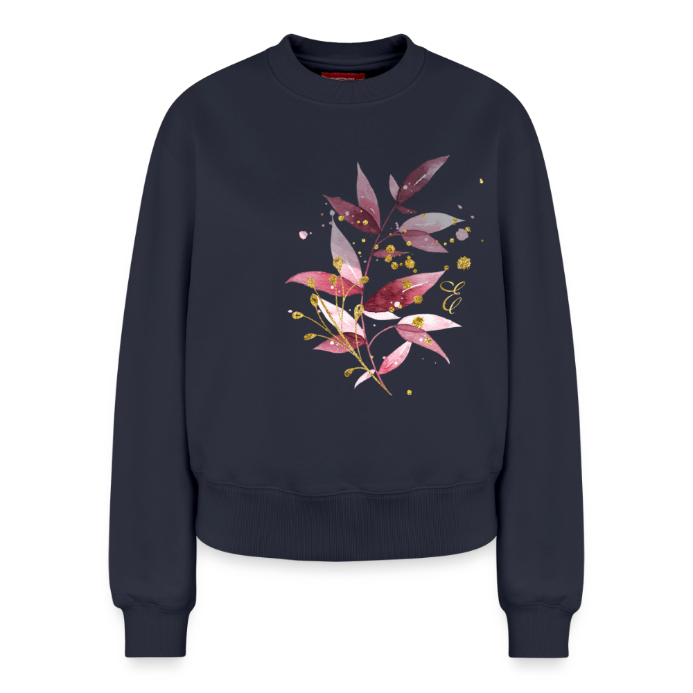 Relaxed Frauen Organic Sweatshirt - Navy