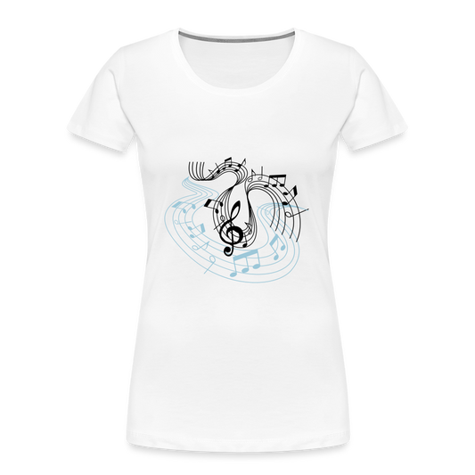 Frauen Premium Bio T-Shirt - Weiß