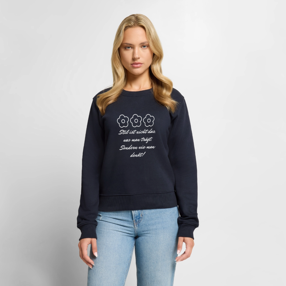 Frauen Premium Pullover - Navy