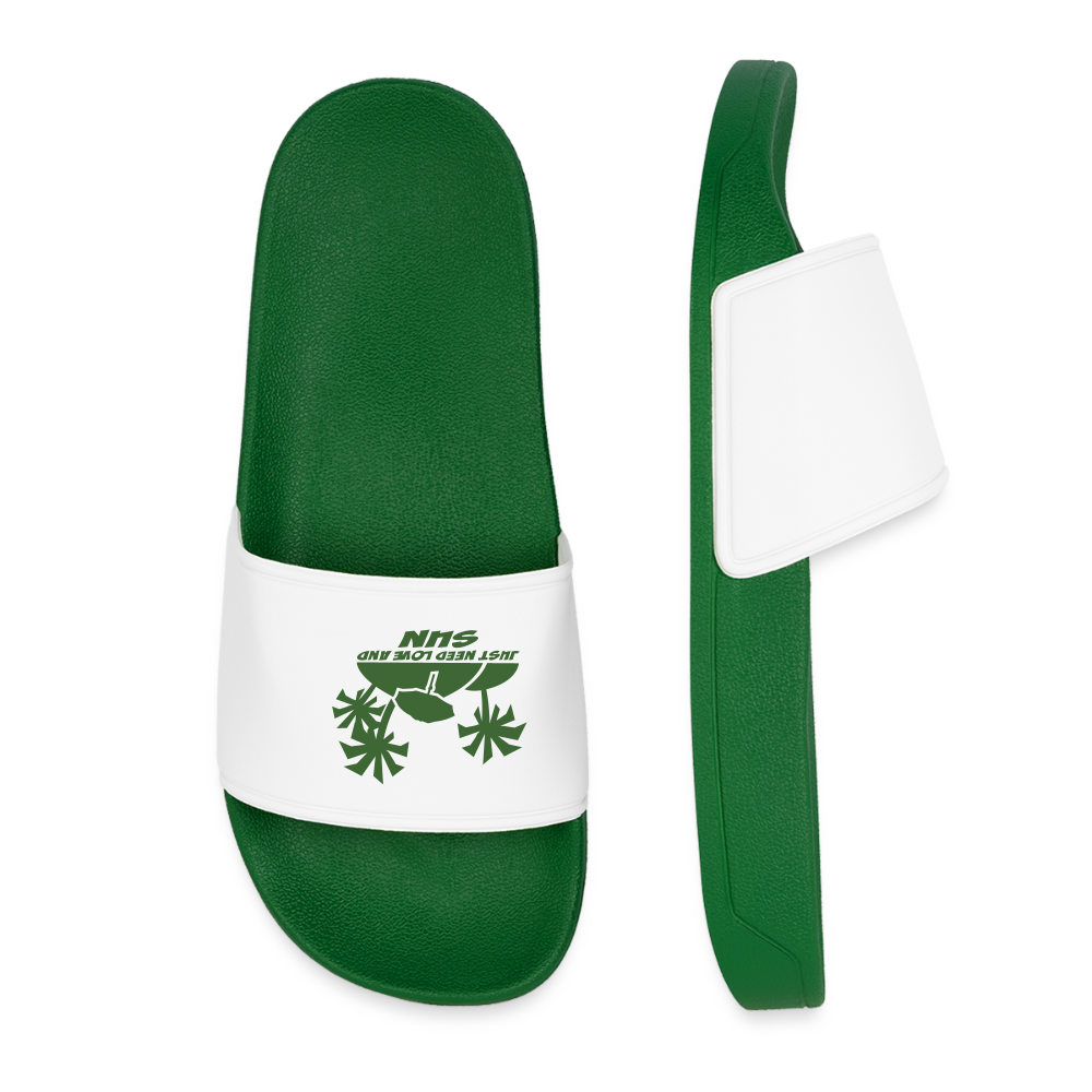 Frauen Badelatschen - Dunkelgrün