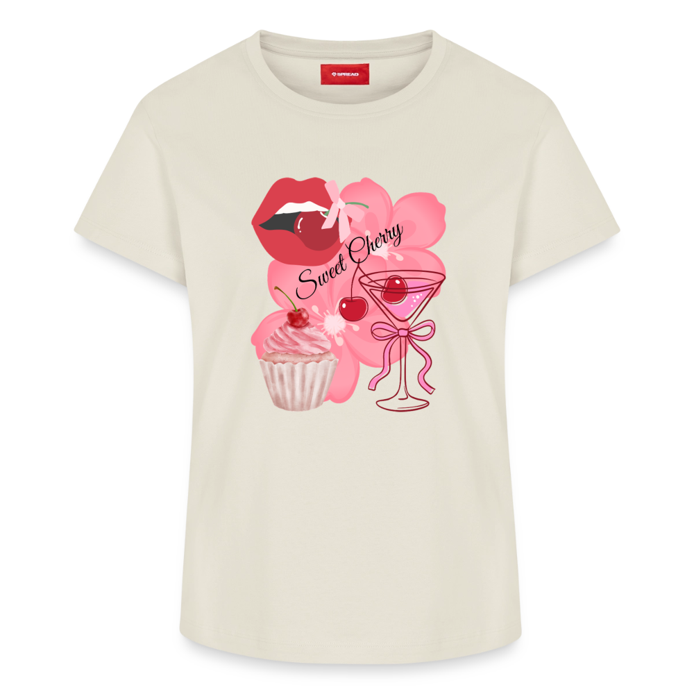 Frauen Supima Cotton T-Shirt - Naturweiß
