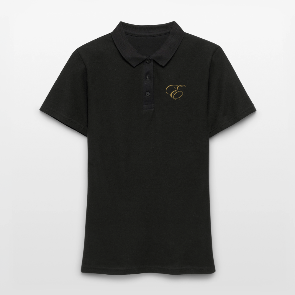 Frauen Polo Shirt - Schwarz