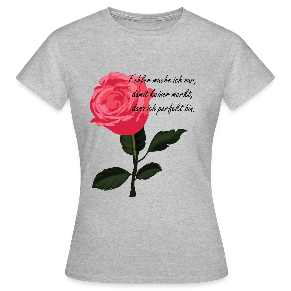 Women's T-Shirt - Grau meliert