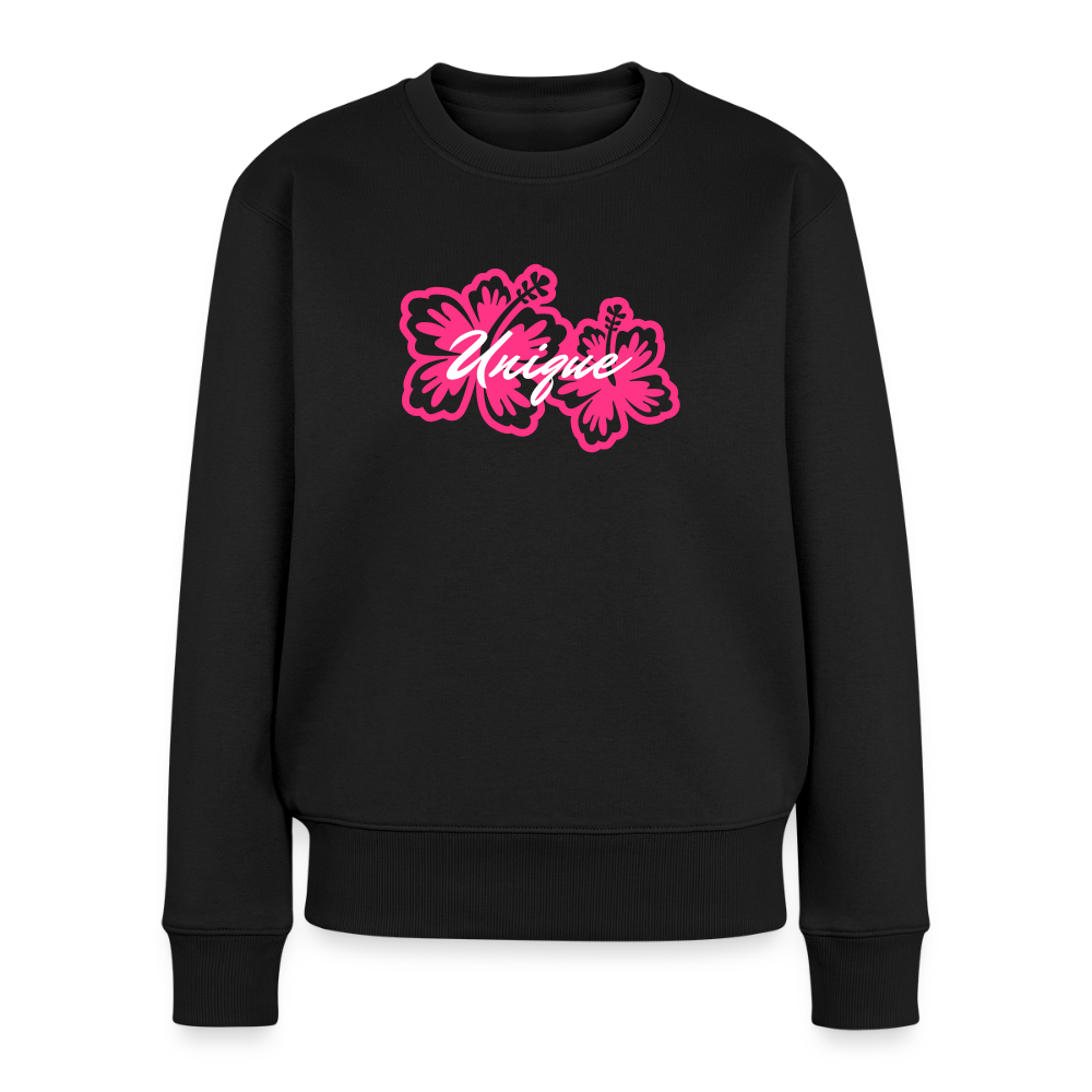 Frauen Premium Pullover - Schwarz