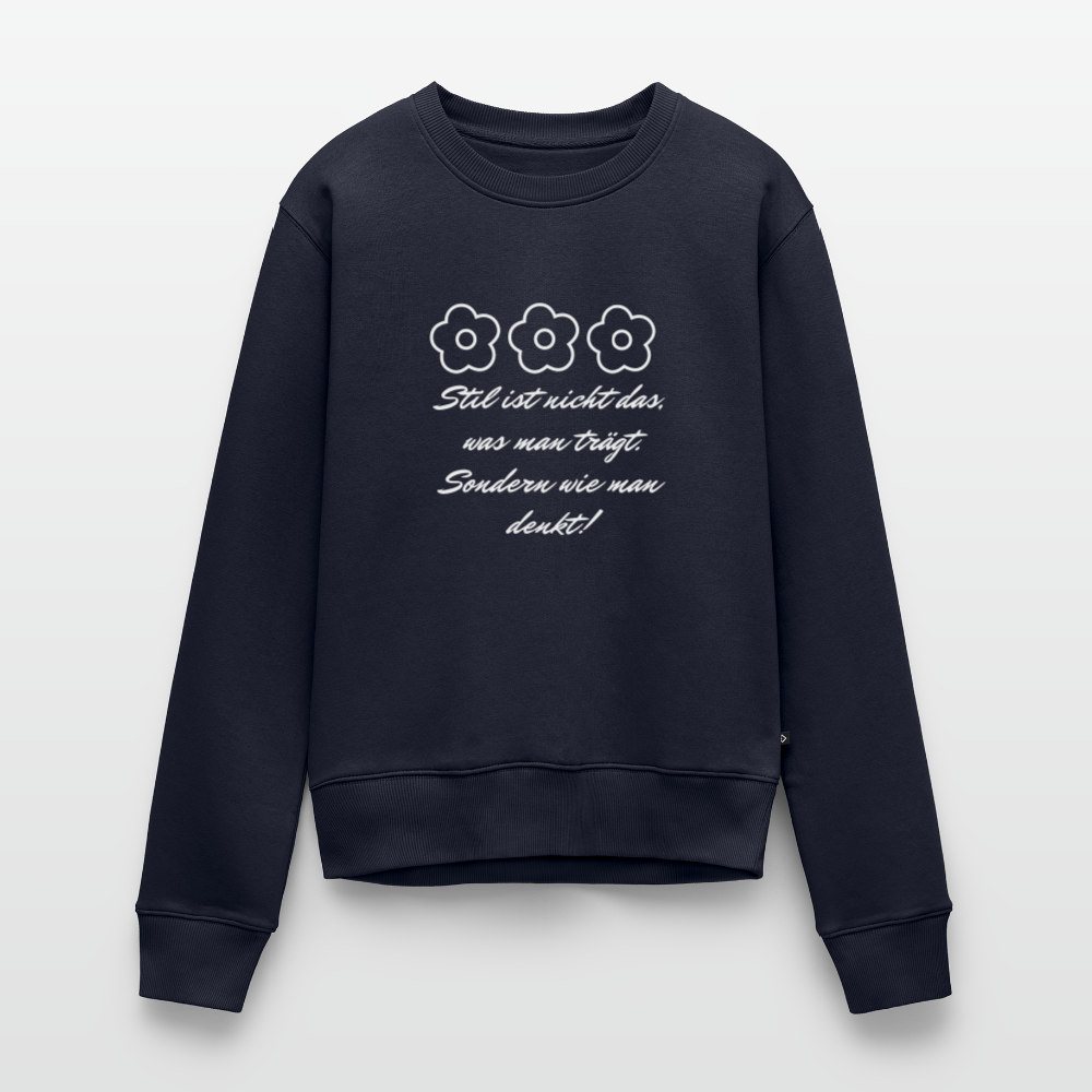 Frauen Premium Pullover - Navy