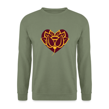 Unisex Pullover - Armeegrün